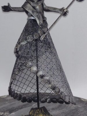 Orixá Exú em Tela 30cm